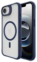 Buddi Hybrid Apple iPhone 17e / 16e Hoesje MagSafe Back Cover Matte Blauw