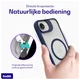 Buddi Hybrid Apple iPhone 17e / 16e Hoesje MagSafe Back Cover Matte Blauw afbeelding 5