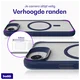 Buddi Hybrid Apple iPhone 17e / 16e Hoesje MagSafe Back Cover Matte Blauw afbeelding 6