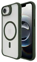 Buddi Hybrid Apple iPhone 17e / 16e Hoesje MagSafe Back Cover Matte Groen