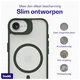 Buddi Hybrid Apple iPhone 17e / 16e Hoesje MagSafe Back Cover Matte Groen afbeelding 7