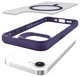Buddi Hybrid Apple iPhone 17e / 16e Hoesje MagSafe Back Cover Matte Paars afbeelding 11