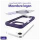 Buddi Hybrid Apple iPhone 17e / 16e Hoesje MagSafe Back Cover Matte Paars afbeelding 8