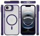 Buddi Hybrid Apple iPhone 17e / 16e Hoesje MagSafe Back Cover Matte Paars afbeelding 10