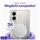 Buddi Core Samsung Galaxy S25 Edge Hoesje MagSafe Back Cover Transparant afbeelding 4