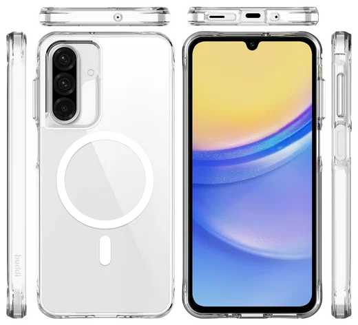 Buddi Core Samsung Galaxy A16 / A26 Hoesje MagSafe Back Cover Transparant afbeelding 10