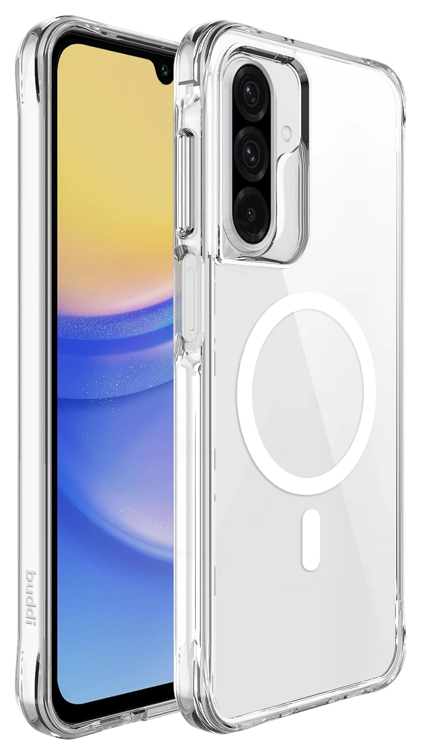 Buddi Core Samsung Galaxy A16 / A26 Hoesje MagSafe Back Cover Transparant afbeelding 8