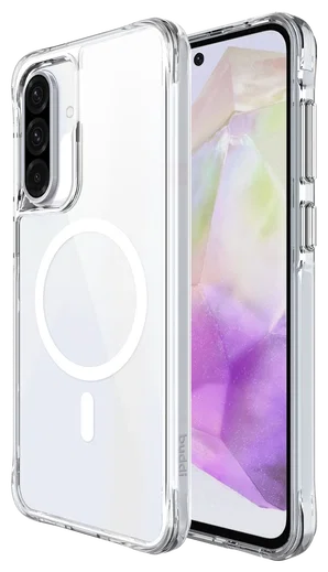 Buddi Core Samsung Galaxy A56 / A36 Hoesje MagSafe Back Cover Transparant afbeelding 1