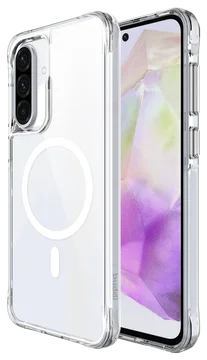 Buddi Core Samsung Galaxy A56 / A36 Hoesje MagSafe Back Cover Transparant