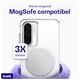 Buddi Core Samsung Galaxy A56 / A36 Hoesje MagSafe Back Cover Transparant afbeelding 3