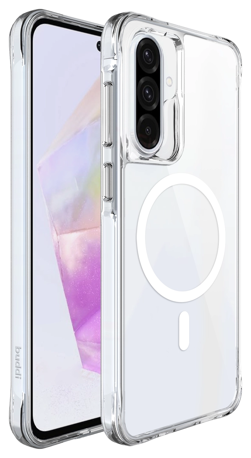 Buddi Core Samsung Galaxy A56 / A36 Hoesje MagSafe Back Cover Transparant afbeelding 8