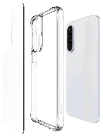 Buddi Core Samsung Galaxy A56 / A36 Hoesje MagSafe Back Cover Transparant afbeelding 9