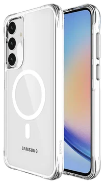Buddi Core Samsung Galaxy A55 Hoesje MagSafe Back Cover Transparant