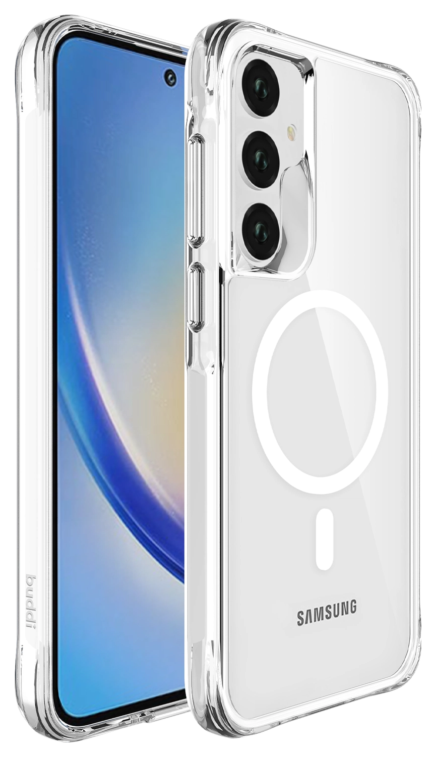 Buddi Core Samsung Galaxy A55 Hoesje MagSafe Back Cover Transparant afbeelding 8