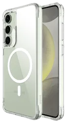 Buddi Core Samsung Galaxy S24 FE Hoesje MagSafe Back Cover Transparant afbeelding