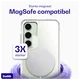 Buddi Core Samsung Galaxy S24 FE Hoesje MagSafe Back Cover Transparant afbeelding 4