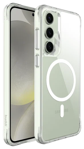 Buddi Core Samsung Galaxy S24 FE Hoesje MagSafe Back Cover Transparant afbeelding 9