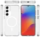 Buddi Core Samsung Galaxy S25 / S24 Hoesje MagSafe Back Cover Transparant afbeelding 10