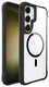 Buddi Hybrid Samsung Galaxy S25 / S24 Hoesje MagSafe Transparant Zwart afbeelding 8