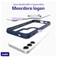 Buddi Hybrid Samsung Galaxy S25 / S24 Hoesje MagSafe Transparant Blauw afbeelding 7
