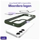 Buddi Hybrid Samsung Galaxy S25 / S24 Hoesje MagSafe Transparant Groen afbeelding 7