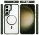 Buddi Hybrid Samsung Galaxy S25 / S24 Hoesje MagSafe Transparant Groen afbeelding 9