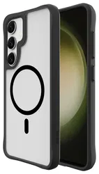 Buddi Hybrid Samsung Galaxy S25 / S24 Hoesje MagSafe Matte Zwart afbeelding