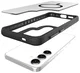 Buddi Hybrid Samsung Galaxy S25 / S24 Hoesje MagSafe Matte Zwart afbeelding 10