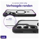 Buddi Hybrid Samsung Galaxy S25 / S24 Hoesje MagSafe Matte Zwart afbeelding 5