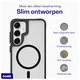 Buddi Hybrid Samsung Galaxy S25 / S24 Hoesje MagSafe Matte Zwart afbeelding 6