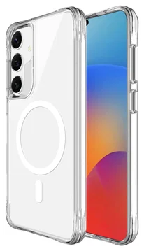 Buddi Core Samsung Galaxy S25 Plus / S24 Plus Hoesje MagSafe Transparant