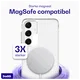 Buddi Core Samsung Galaxy S25 Plus / S24 Plus Hoesje MagSafe Transparant afbeelding 3