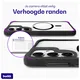 Buddi Hybrid Samsung Galaxy S25 Plus / S24 Plus Hoesje MagSafe Transparant Zwart afbeelding 5