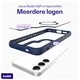 Buddi Hybrid Samsung Galaxy S25 Plus / S24 Plus Hoesje MagSafe Transparant Blauw afbeelding 7