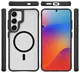 Buddi Hybrid Samsung Galaxy S25 Plus / S24 Plus Hoesje MagSafe Matte Zwart afbeelding 9