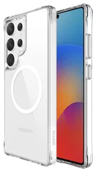 Buddi Core Samsung Galaxy S25 Ultra Hoesje MagSafe Back Cover Transparant afbeelding