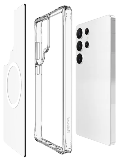 Buddi Core Samsung Galaxy S25 Ultra Hoesje MagSafe Back Cover Transparant afbeelding 10