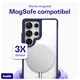 Buddi Hybrid Samsung Galaxy S25 Ultra Hoesje MagSafe Transparant Blauw afbeelding 4