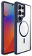 Buddi Hybrid Samsung Galaxy S25 Ultra Hoesje MagSafe Transparant Blauw afbeelding 9
