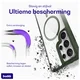 Buddi Hybrid Samsung Galaxy S25 Ultra Hoesje MagSafe Transparant Groen afbeelding 3