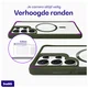 Buddi Hybrid Samsung Galaxy S25 Ultra Hoesje MagSafe Transparant Groen afbeelding 6