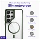 Buddi Hybrid Samsung Galaxy S25 Ultra Hoesje MagSafe Transparant Groen afbeelding 7