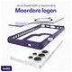 Buddi Hybrid Samsung Galaxy S25 Ultra Hoesje MagSafe Transparant Paars afbeelding 8