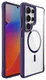 Buddi Hybrid Samsung Galaxy S25 Ultra Hoesje MagSafe Transparant Paars afbeelding 9