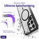 Buddi Hybrid Samsung Galaxy S25 Ultra Hoesje MagSafe Matte Zwart afbeelding 3