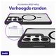 Buddi Hybrid Samsung Galaxy S25 Ultra Hoesje MagSafe Matte Zwart afbeelding 6