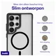 Buddi Hybrid Samsung Galaxy S25 Ultra Hoesje MagSafe Matte Zwart afbeelding 7