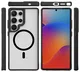 Buddi Hybrid Samsung Galaxy S25 Ultra Hoesje MagSafe Matte Zwart afbeelding 10