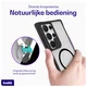 Buddi Hybrid Samsung Galaxy S24 Ultra Hoesje MagSafe Matte Zwart afbeelding 5