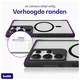 Buddi Hybrid Samsung Galaxy S24 Ultra Hoesje MagSafe Matte Zwart afbeelding 6